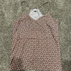 CAbi Women's Red and Black Camisole